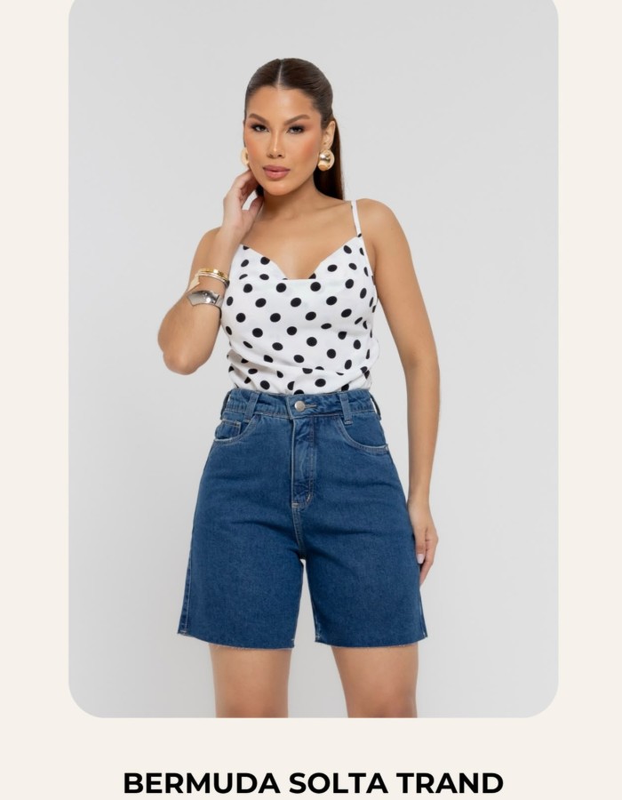 BERMUDA JEANS PREMIUM TREND