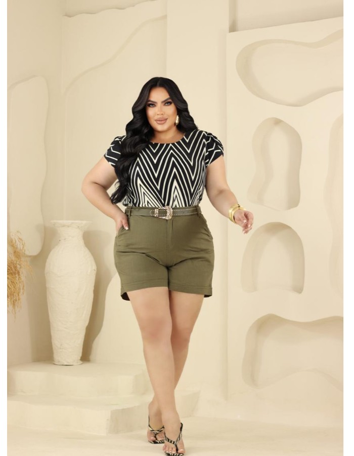 SHORT PLUS SIZE ALANA 