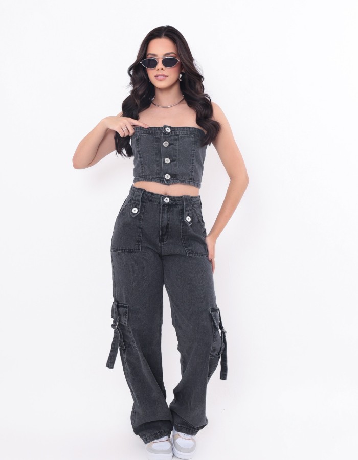 CONJUNTO BLACK DESGRADEADO