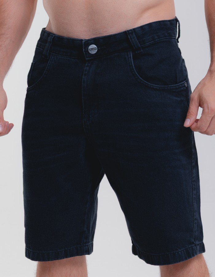 Bermuda 100% marmo preto big laser pino