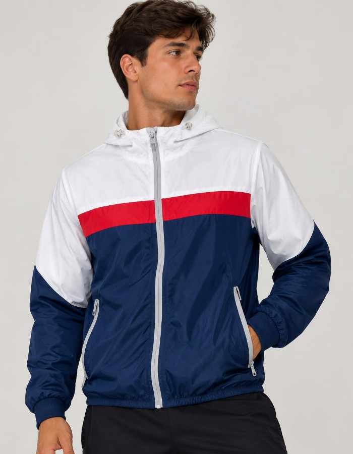 CORTA VENTO 3 CORES MASCULINO IMPORTADO