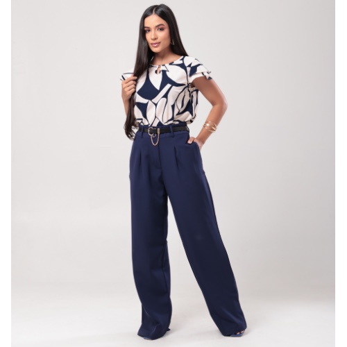 CALÇA SLIM ALFAIATARIA 