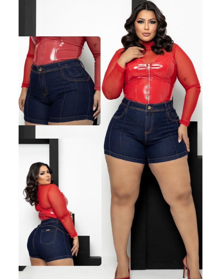 SHORT PLUS SIZE JEANS