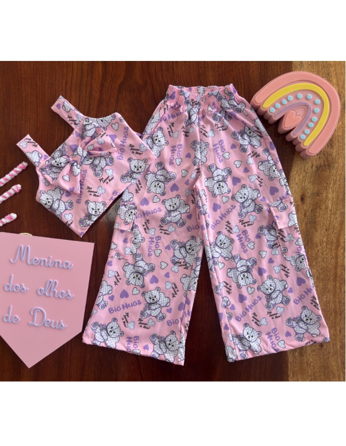 CONJUNTO LAÇO CALÇA CARGO