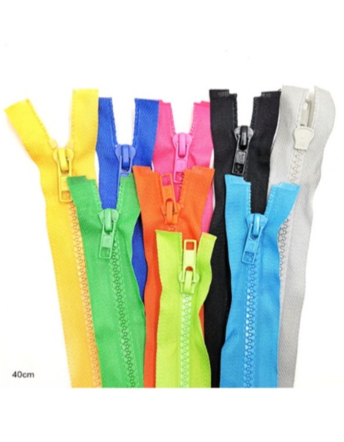 ZIPER VISLON DESTACAVEL 40CM - PACOTE C/ 100 UNDADES