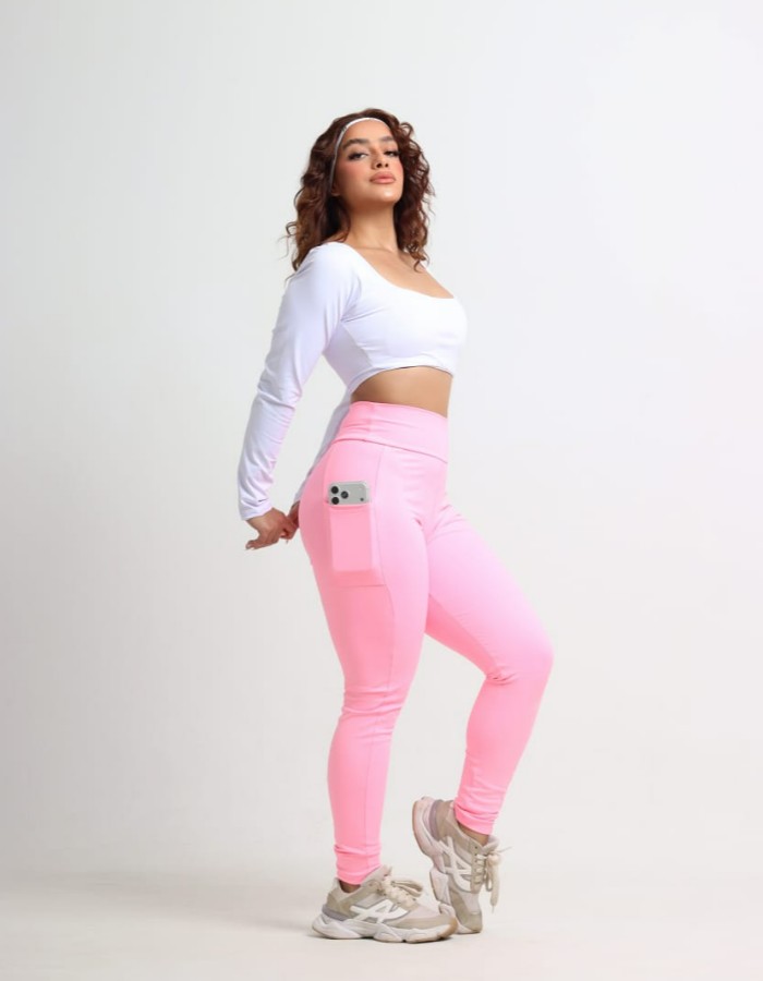 CALÇA BOLSO EM POLIAMIDA 0 TRANSPARECIA
