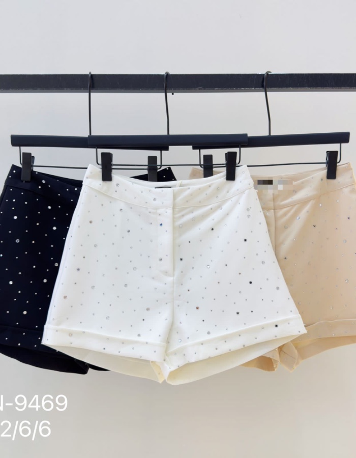 Short social brilho 