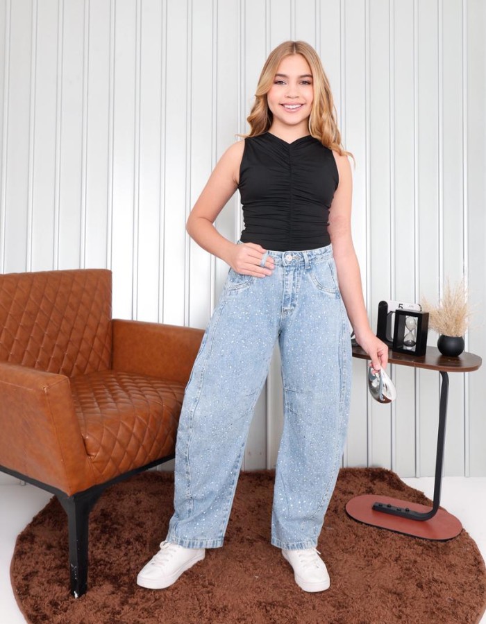 CALÇA GLOW JEANS DESGRADEADA