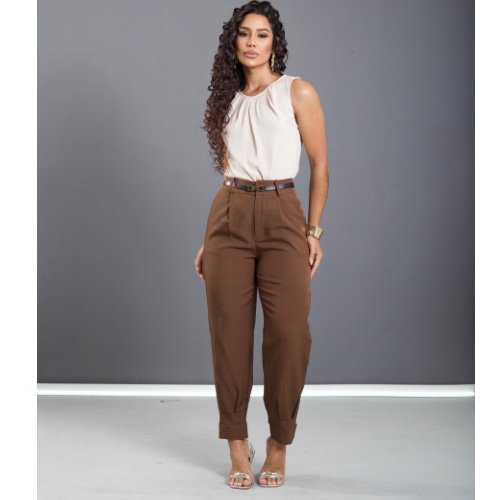 CALÇA SLIM ALFAIATARIA 