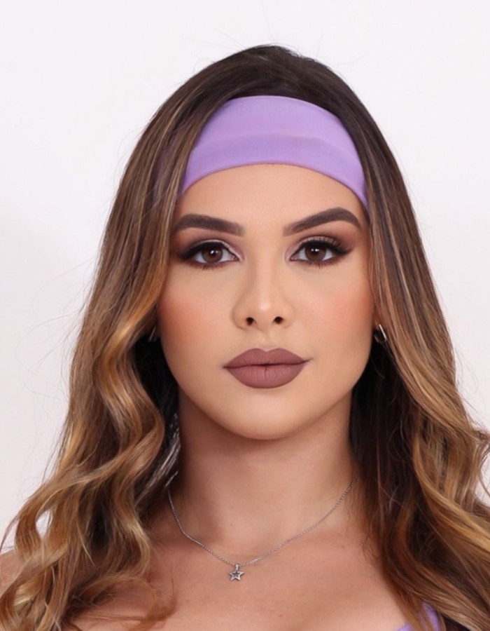 Faixas de cabelo sem estampa (10 UNI) 