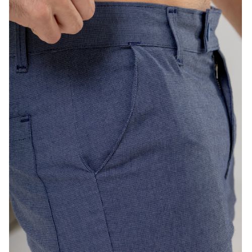 SHORT SARJA TECIDO TRABALHADO  2% ELASTANO 