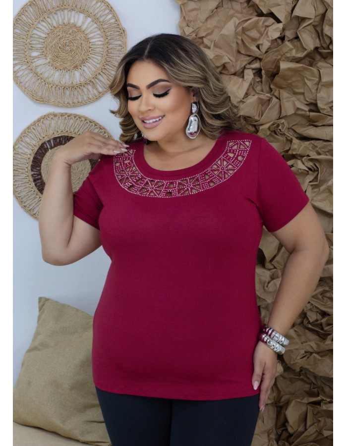 Blusa fio torcido com detalhes  01