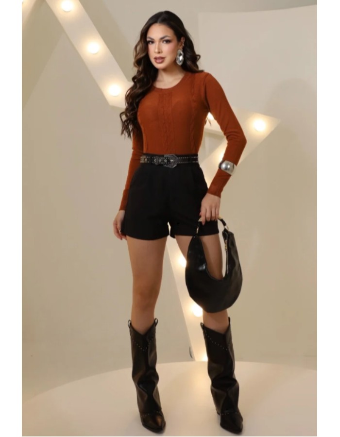 BLUSA DE MANGA LONGA 