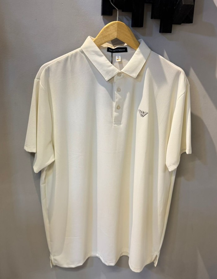 Polo Chinesa Armani branca 