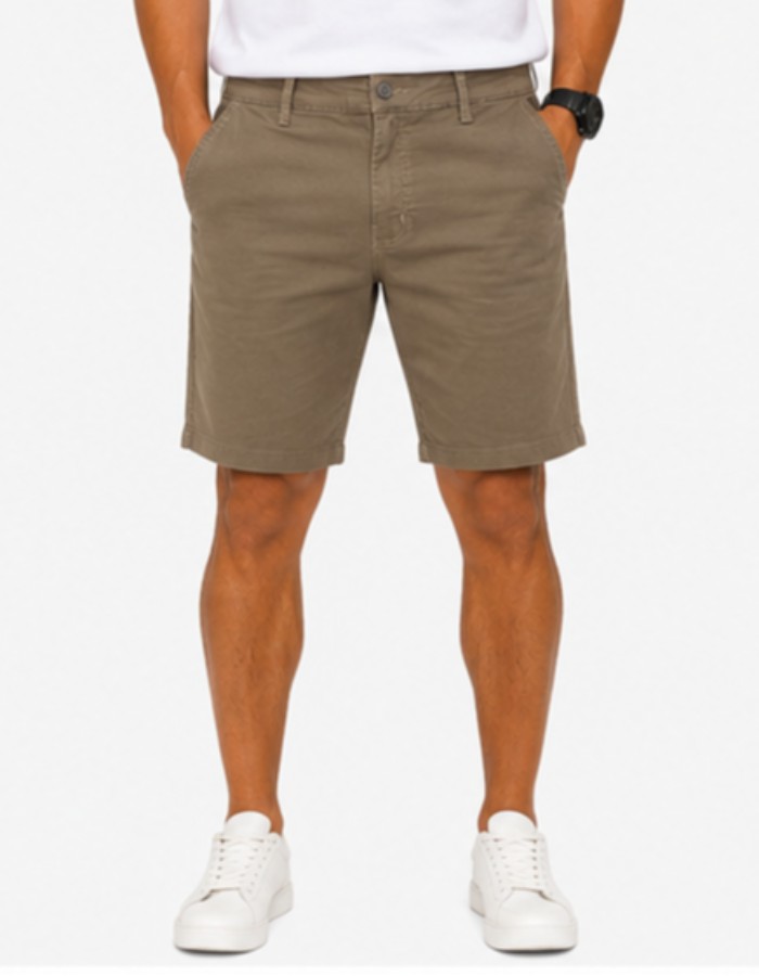 Bermuda Masculina Cáqui Casual