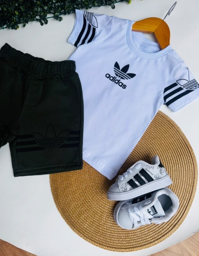 Conjunto Verão adidas 