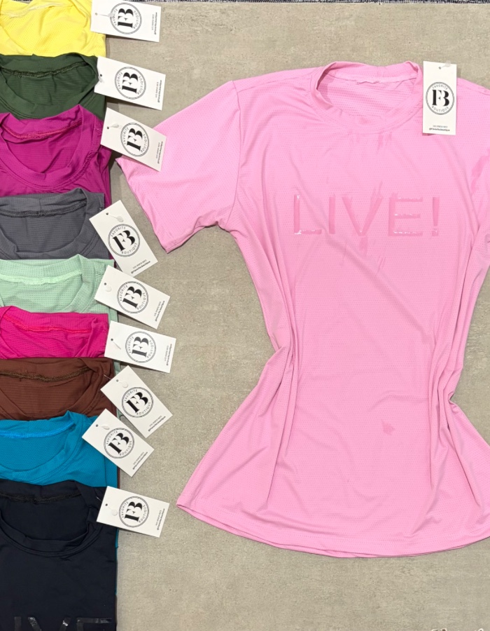 CAMISETA DRY FIT LIVE