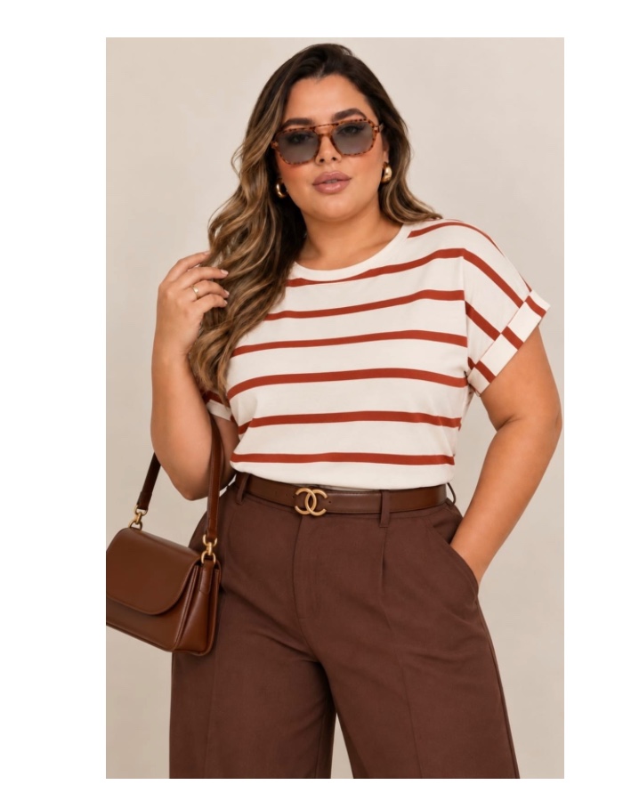 Blusa Plus Clarisse 