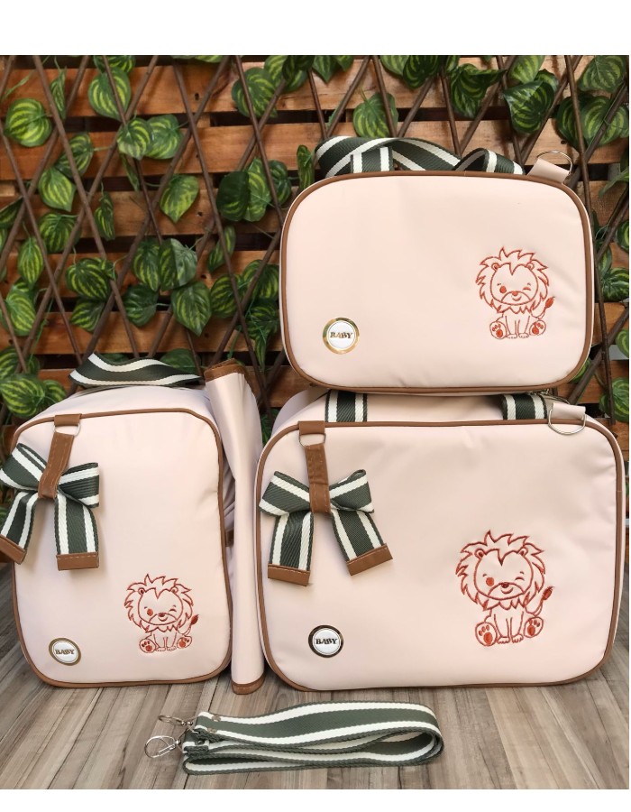 CONJUNTO BOLSAS 4 PEÇAS BEBE EMANUEL 