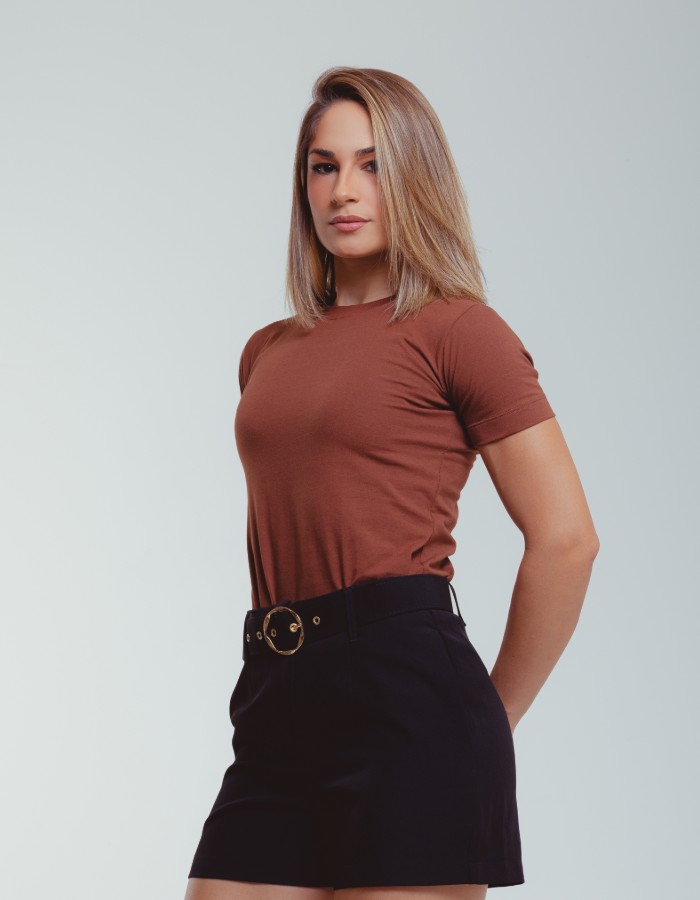 T- SHIRT CONFORTO FEMININA