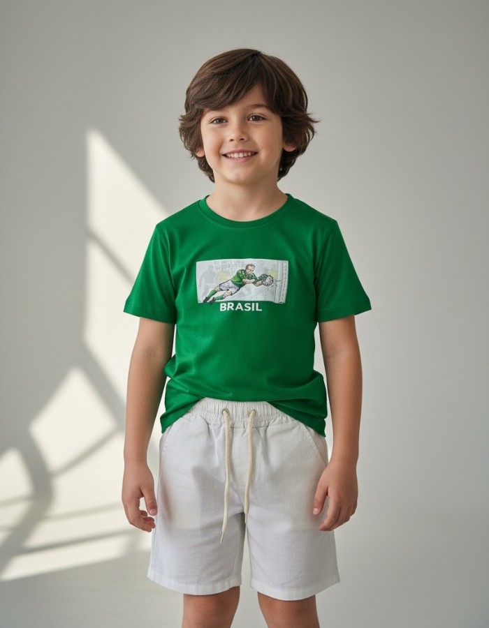 COLEÇÃO BRASIL - BLUSA Taffarel 