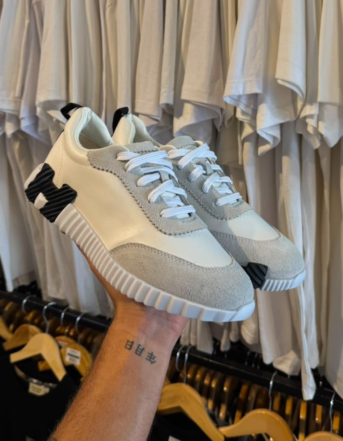 Tenis Hermes Branco 