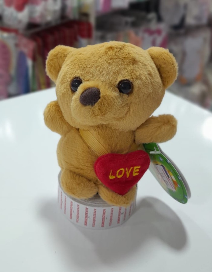Pelúcia chaveirinho Urso Love