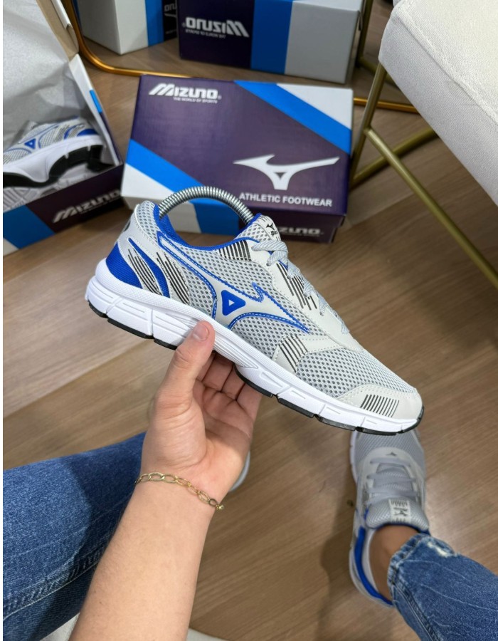 MIZUNO CINZA/AZUL - PLUS