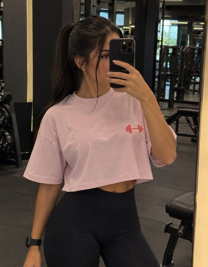 CROPPED OVERSIZED PESO