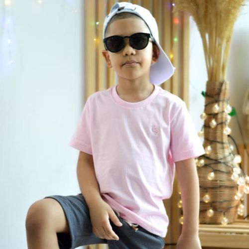 CAMISA BÁSICA ROSA BB