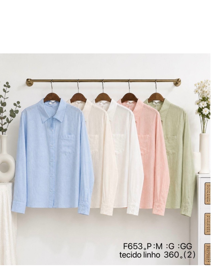 Blusa manga longa 