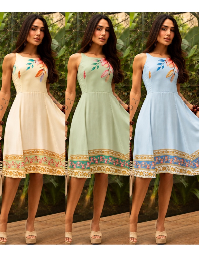 Vestido curto Grazi 