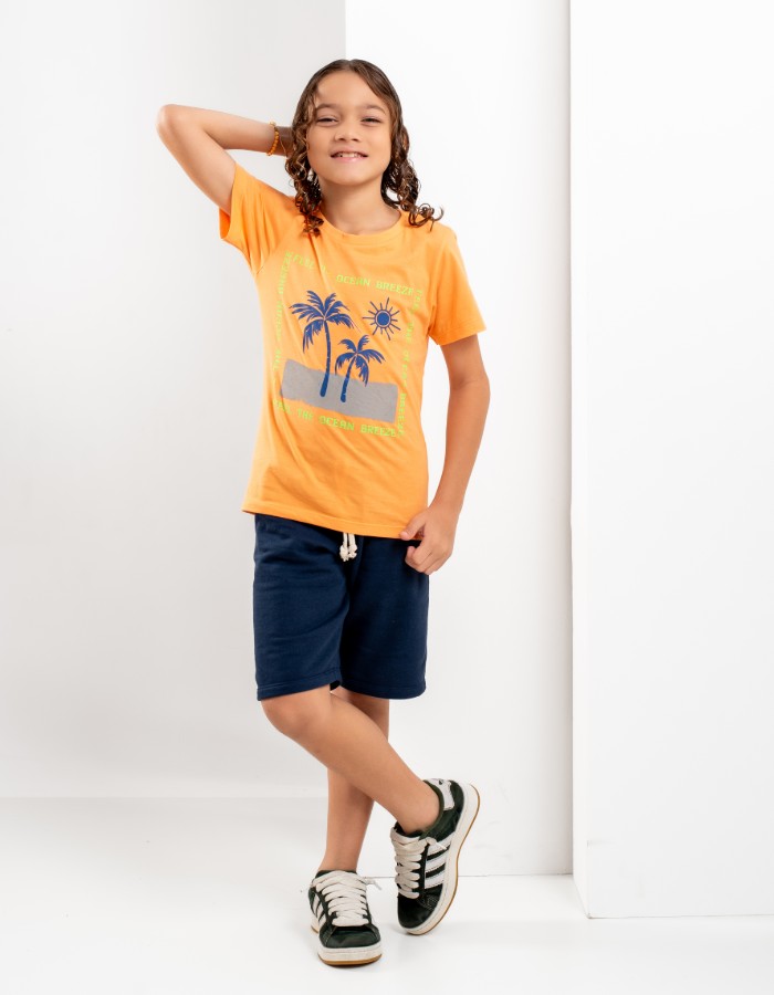 CONJUNTO MOLETON BÁSICO COM ESTAMPA 2 AO 10