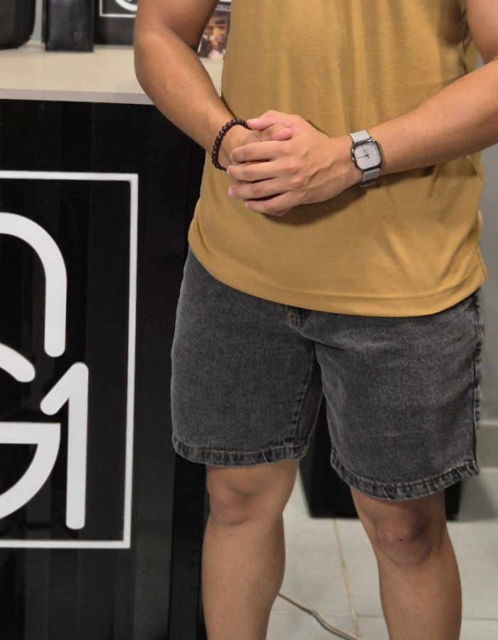 BERMUDA JEANS 100%