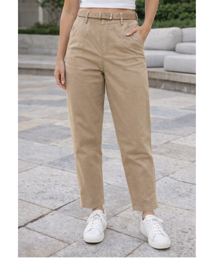 CALÇA SARJA COM ELASTANO