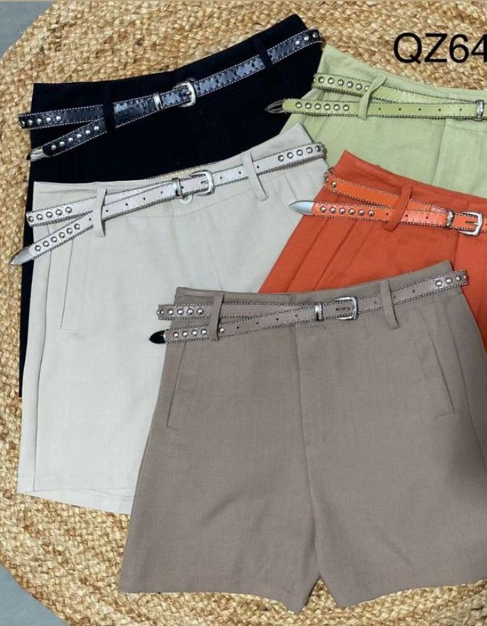 SHORT COM CINTO