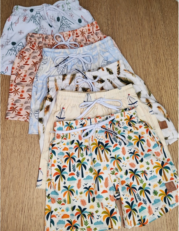 SHORT TACTEL ESTAMPADO 