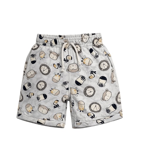 ********PROMOÇÃO******** SHORT DE TACTEL INFANTIL ANIMAIS MASCULINO