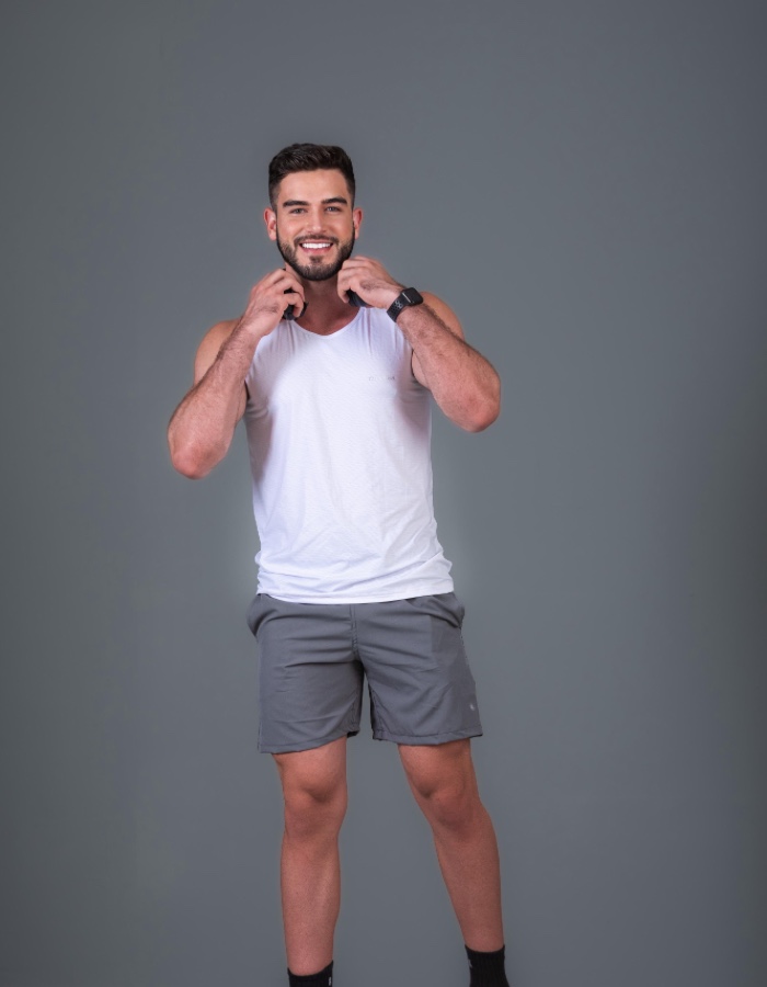 Short tactel liso