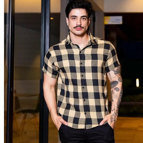 CAMISA MC XADREZ FLANELADO 