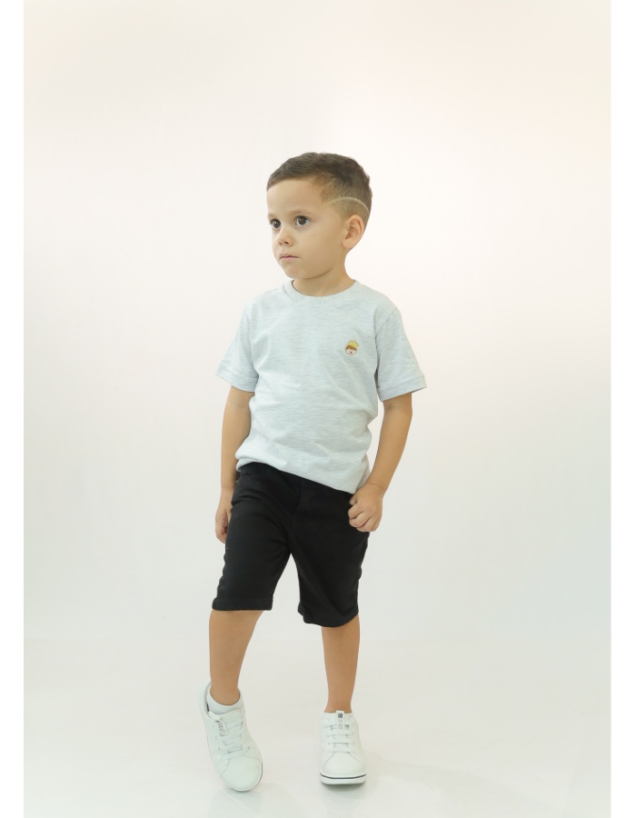 BERMUDA BRIM COM LYCRA INFANTIL