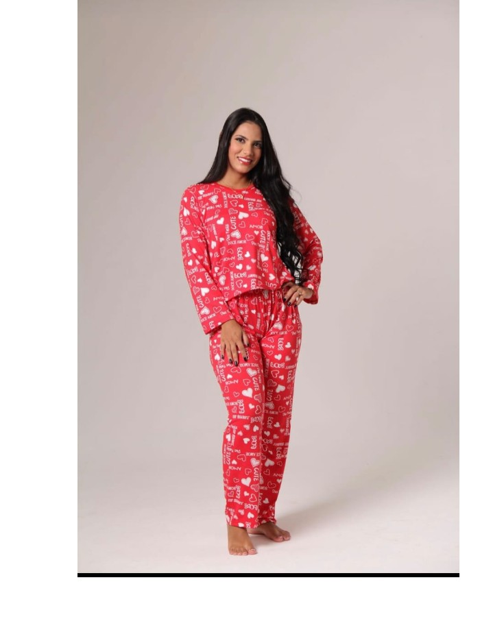 PIJAMA DE MANGA LONGA