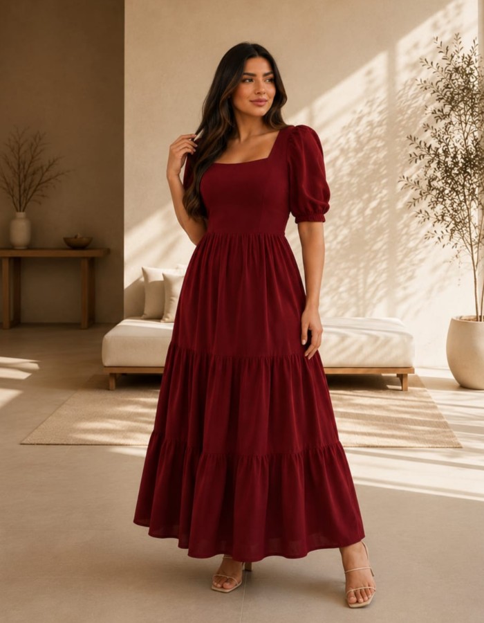 VESTIDO CAMPONESA
