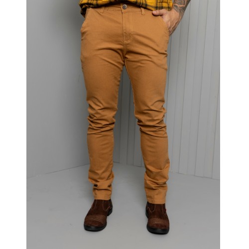 Calça alfaiataria brim
