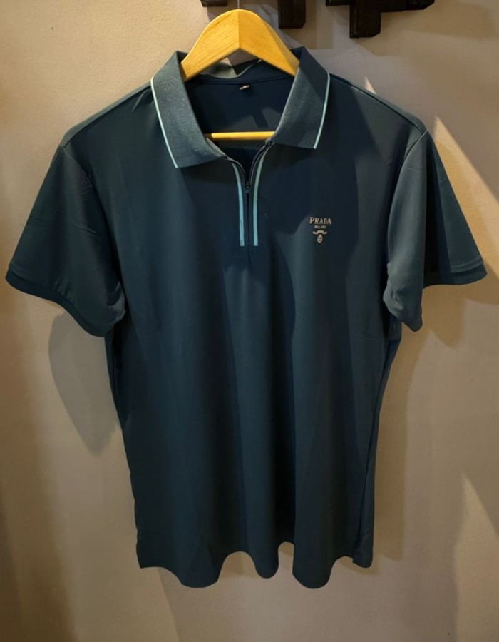 Polo Chinesa Prada Ziper 
