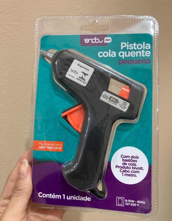 PISTOLA COLA QUENTE PEQUENA ONDA 1 UNIDADE