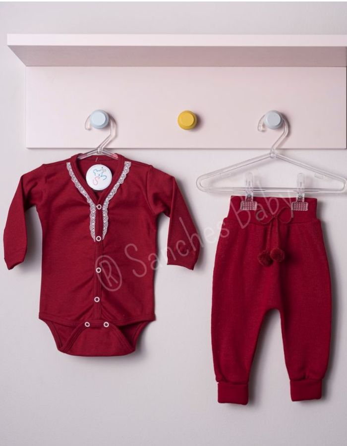 CONJ DE LINHA BODY E CALÇA SARUEL 1206 SANCHES BABY -