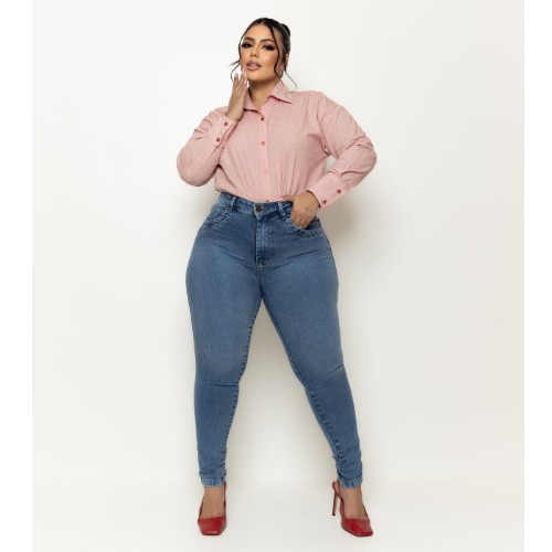 CALÇA SKINNY PREMIUM MARMORIZADA
