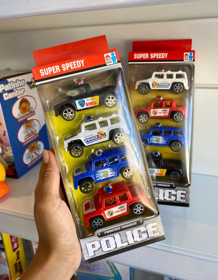 KIT DE CARROS POLICE