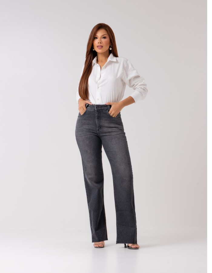 CALÇA WIDLEG LYCRA BARRA DESF. 